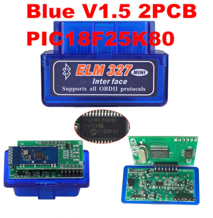 адаптер elm327 Bluetooth  v1.5  PIC18F25K80